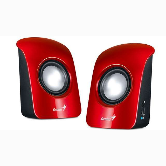 SPEAKER GENIUS SP-U115 RED USB ,Speakers