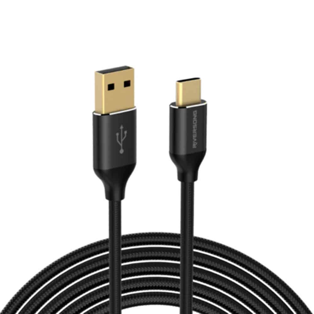 CABLE  USB TYPE-C DATA & CHARGE FOR SMARTPHONE RIVERSONG 5A CT31 ,Other Smartphone Acc