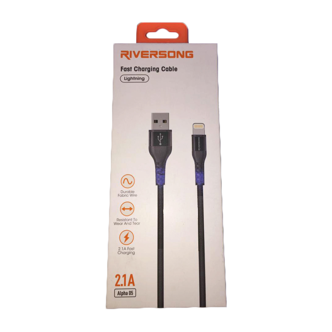 CABLE RIVERSONG Lightning FOR IPHONE & IPAD 2.1A CL66A ,Other Smartphone Acc