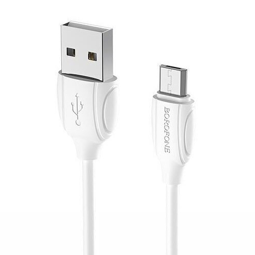 CABLE MICRO USB  DATA & CHARGE FOR SMARTPHONE BOROFONE 2.4A BX 19 ,Other Smartphone Acc