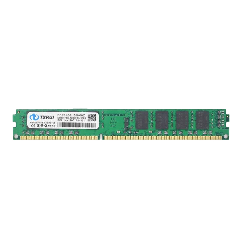 DDR3 4GB TXRUI PC1600 FOR PC, Desktop RAM