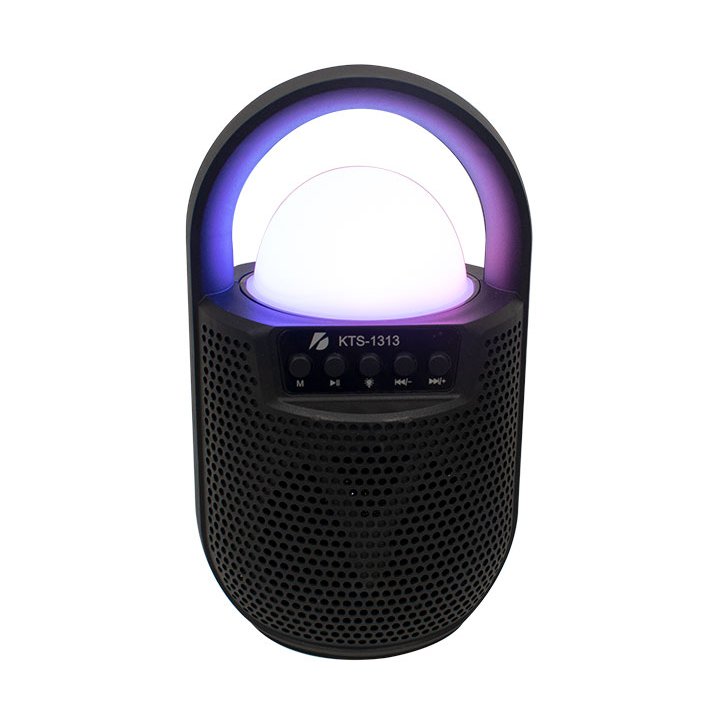 SPEAKER BLUETOOTH KTS-1313 FOR MP3 & MOBILE & FM & SD CARD USB & AUX 3.0 INCH  مع ضوء ,Speakers