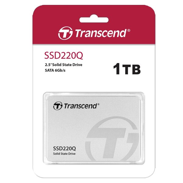HDD SSD TRANSCEND 1T 2.5INCH SATA SSD220Q ,SSD HDD