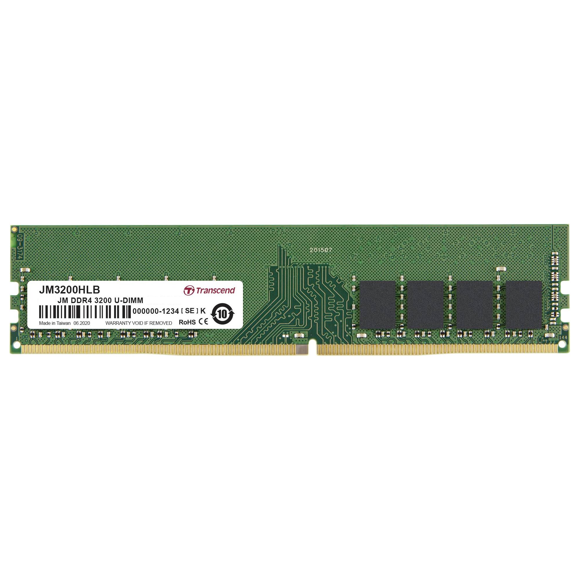 DDR4 8G PC2666 TRANSCEND  FOR PC U-DIM M-JET RAM, Desktop RAM