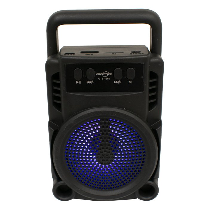 SPEAKER BLUETOOTH GTS-1360 FOR MP3 & MOBILE & FM & SD CARD USB 3.0 INCH ,Speakers