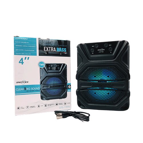 SPEAKER BLUETOOTH GTS-1395 FOR MP3 & MOBILE & FM & SD CARD USB 4.0 INCH ,Speakers
