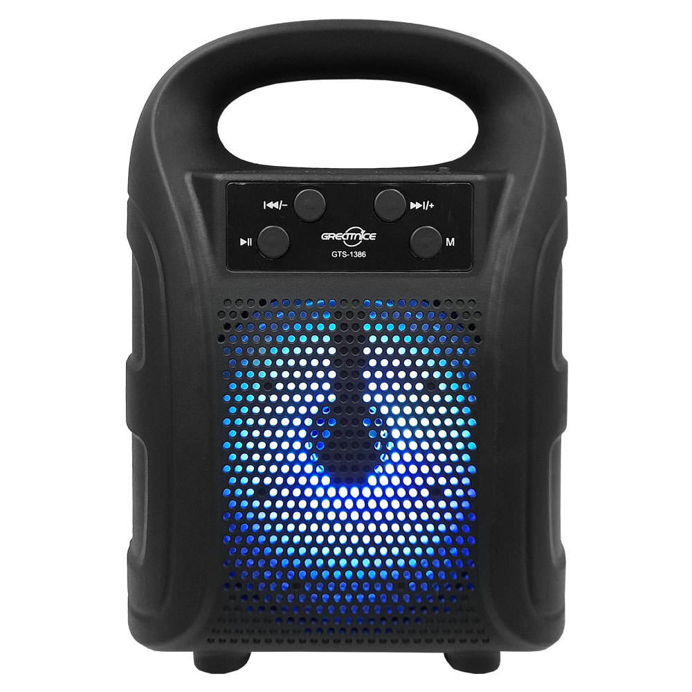 SPEAKER BLUETOOTH GTS-1386 FOR MP3 & MOBILE & FM & SD CARD USB 4.0 INCH ,Speakers