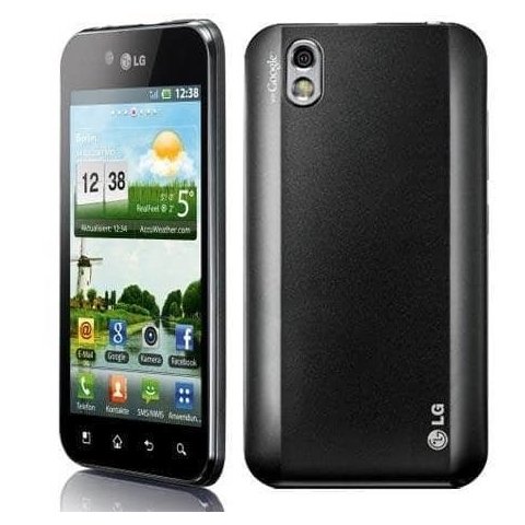 MOBILE PHONE LG 4.0 DUAL CORE 1.2GHZ 512GB 2GB 1SIM P970 BLACK ,Android Smartphone