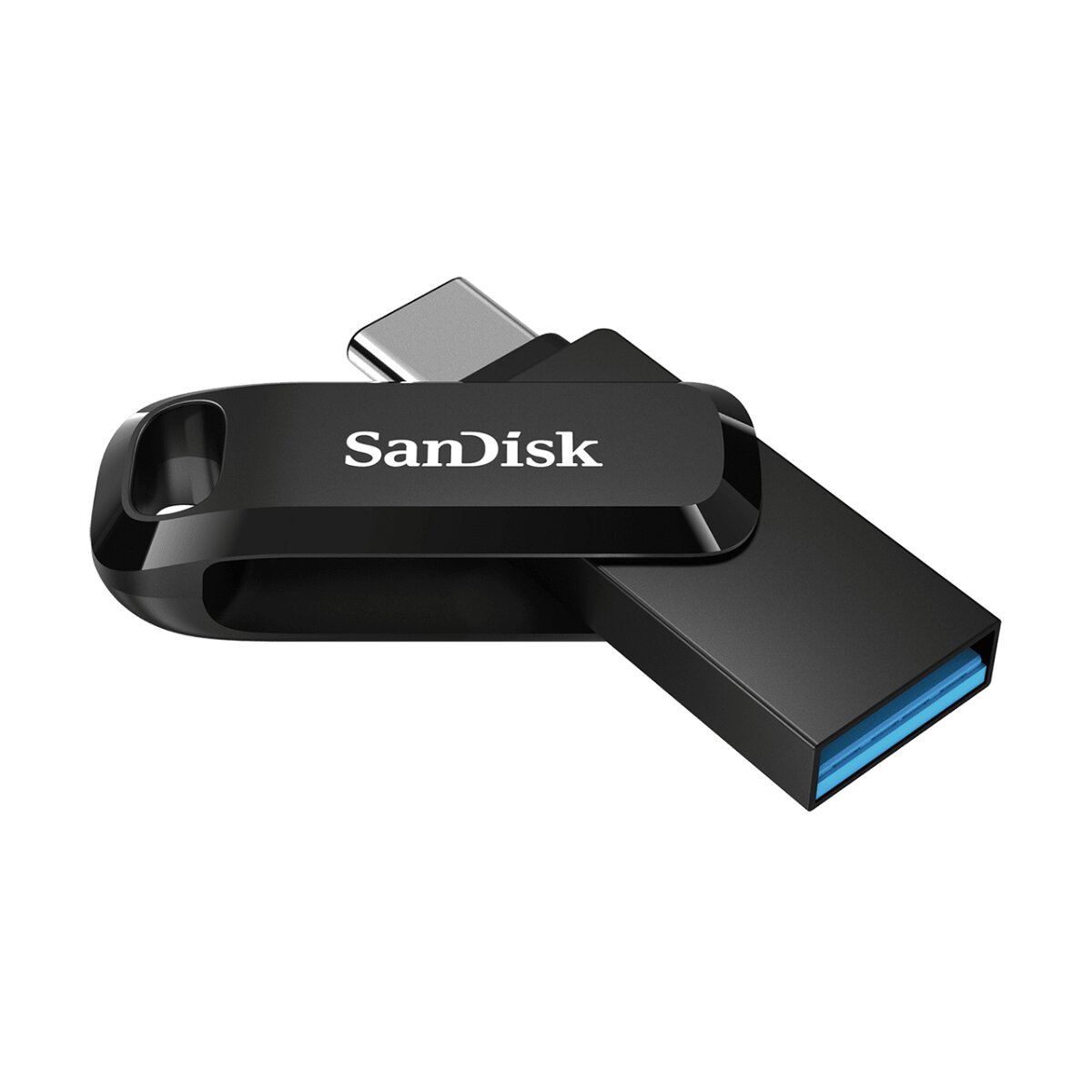 RAM USB 64GB SANDISK DUAL DRIVE GO USB TYPE-C OTG USB3.1 Gen 1 BLACK ,Flash Memory