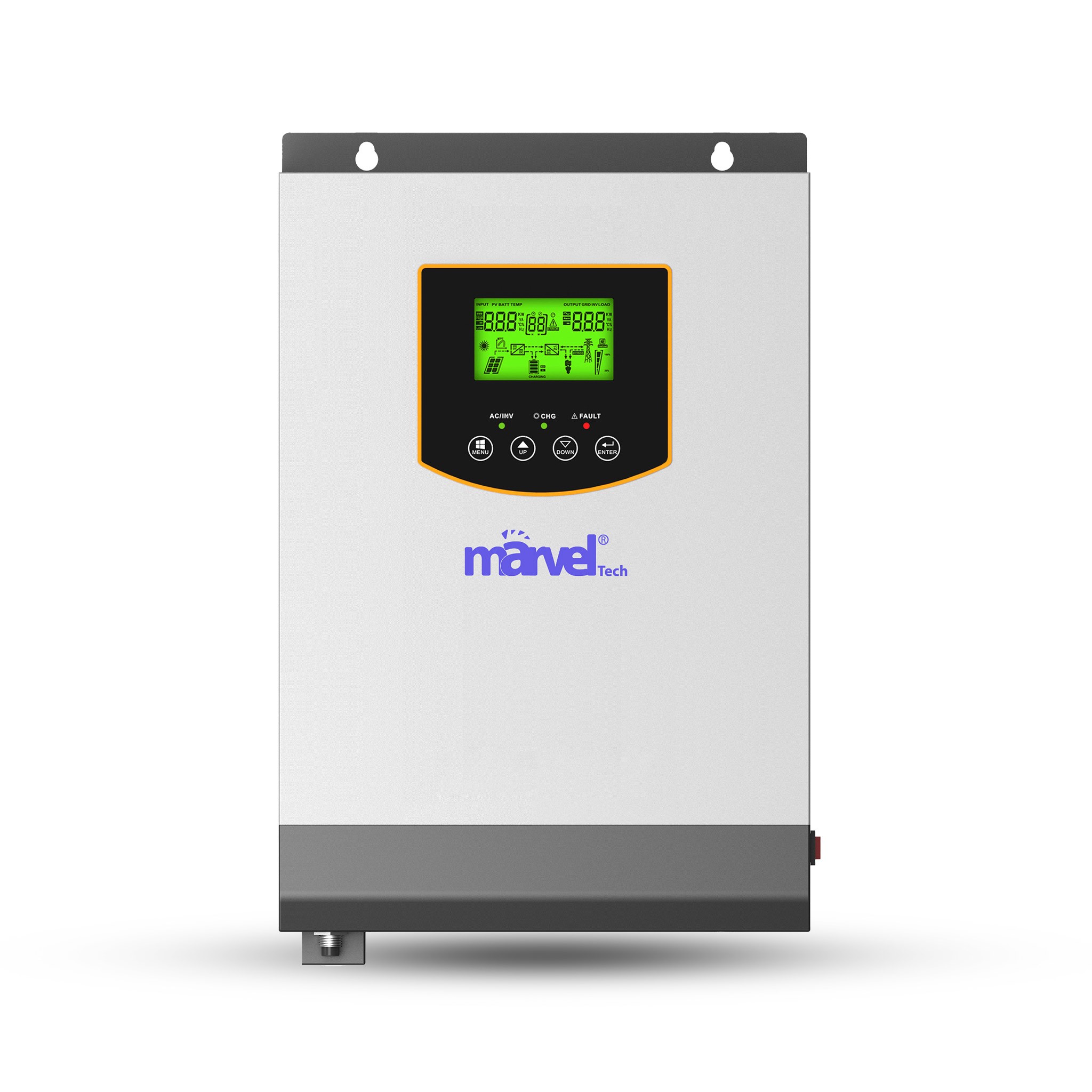 INVERTER MARVEL-SOLAR  1000W/12V CHARGER 20A / MPPT PV 60-MAX WALL INVERTER  MIS 1012I/ PVPOWER 625W ,Inverters