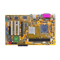 MB ASUS P4 INTEL 915PL 775 DDR SB+LAN 915PL P5GPL- X SE  مستعمل, Desktop Mainboard