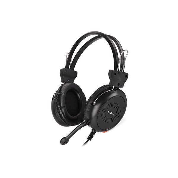 HEADSET GAMING A4TECH HS-30 +VOLUM CONTROL+2MIC FOR PC ,Headphones & Mics