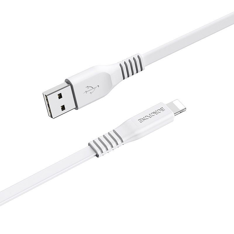 CABLE LIGHTNING FOR IPHONE & IPAD DATA & CHARGE    BOROFONE 2.4A BX 23, Other Smartphone Acc
