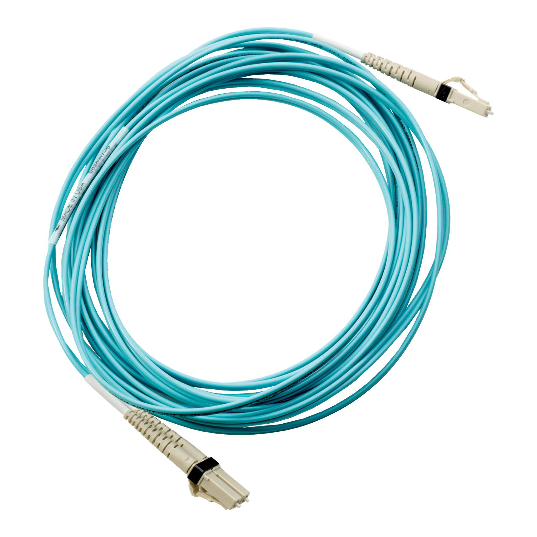 HP Premier Flex LC/LC Multi-mode OM4 2 fiber 5m Cable PART NO.(QK734A), Network Cables