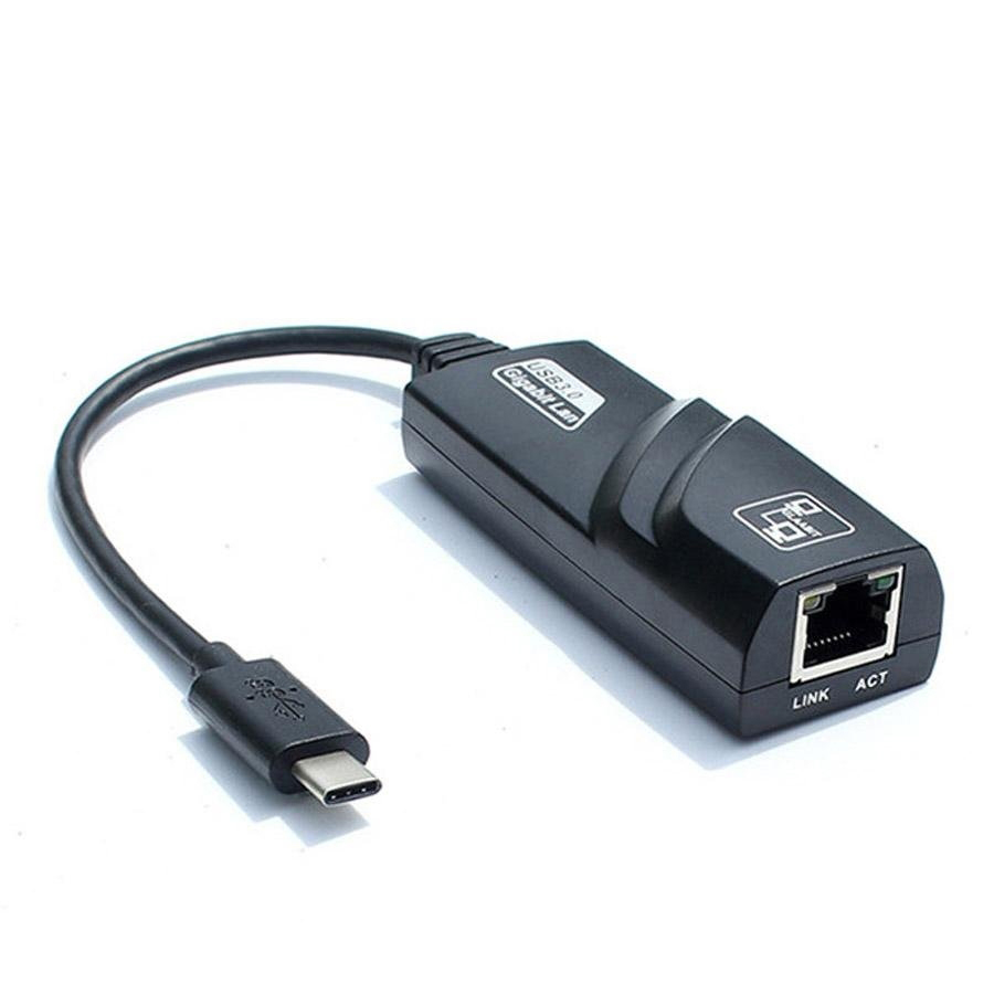 USB TYPE-C EXTERNAL CARD LAN 10/100/1000  +    كرت شبكه خارجي تايب سي, Network Card