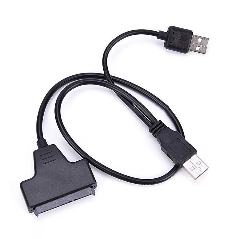 تحويلة بدون بور خاصه بسواقة اللاب توب CONVERTER SATA TO USB + USB POWER, Cable