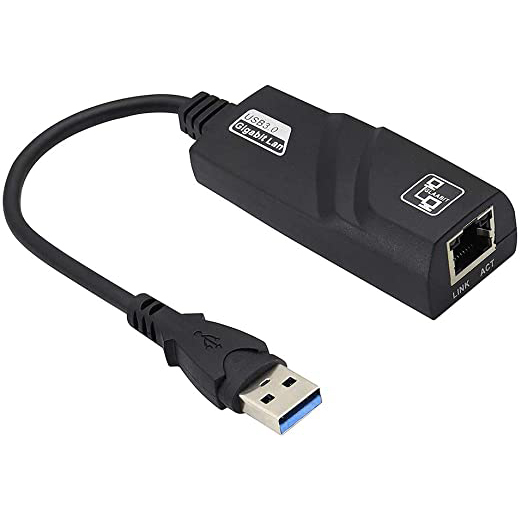EXTERNAL CARD LAN USB 3.0 ADAPTER 10/100/1000 Mbs USB كرت شبكه خارجي ,Network Card