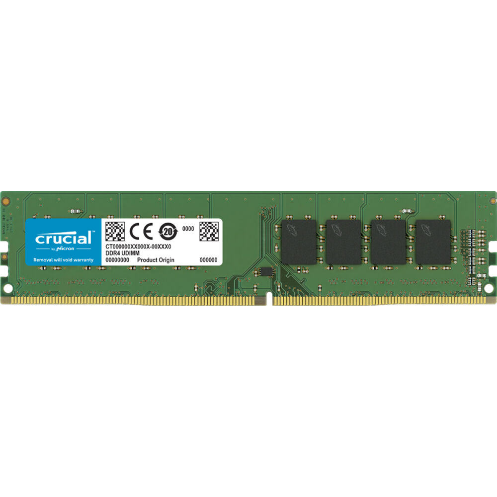 DDR4 16GB PC32000 CRUCIAL UDIMM FOR PC 288pin ,Desktop RAM