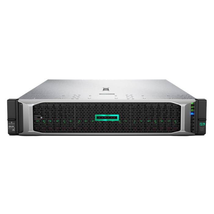 SERVER HPE PROLIANT DL380 Gen10 XEON SELVER 4210R 10 CORE 1P 32GB-R DUAL RANK  P408i-a 8SFF HPE EthERNET 1Gb 4-port 366FLR ADAPTER CABLE MANAGEMENT ARM 800W PSU, Server PC