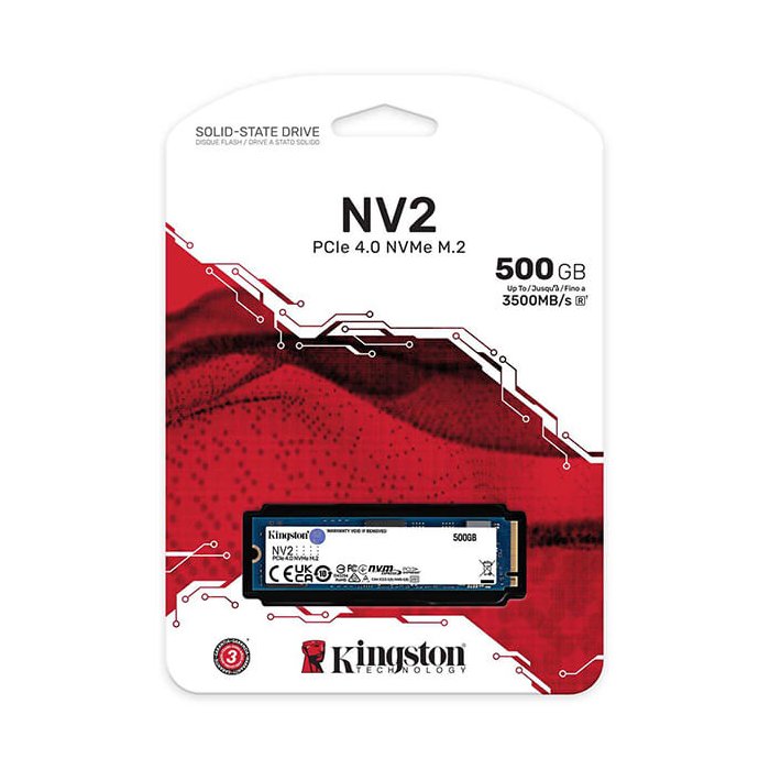 HDD SSD 500GB KINGSTON NV2 NVMe M.2 ,SSD HDD