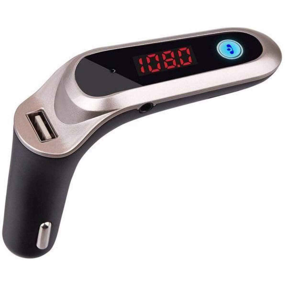 CAR FM TRANSMITTER G6+BLUETOOTH + USB + AUX + SD + REMOTE + LCD SCREEN, Media Players Accessories