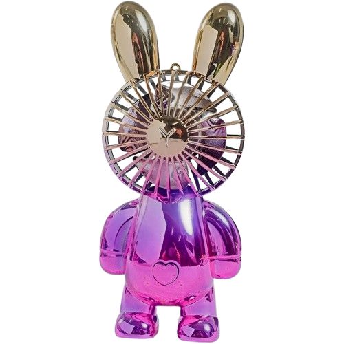 مروحة شحن صغيرة مكتبية أرنب موديل DD 5597 ,Room Fan