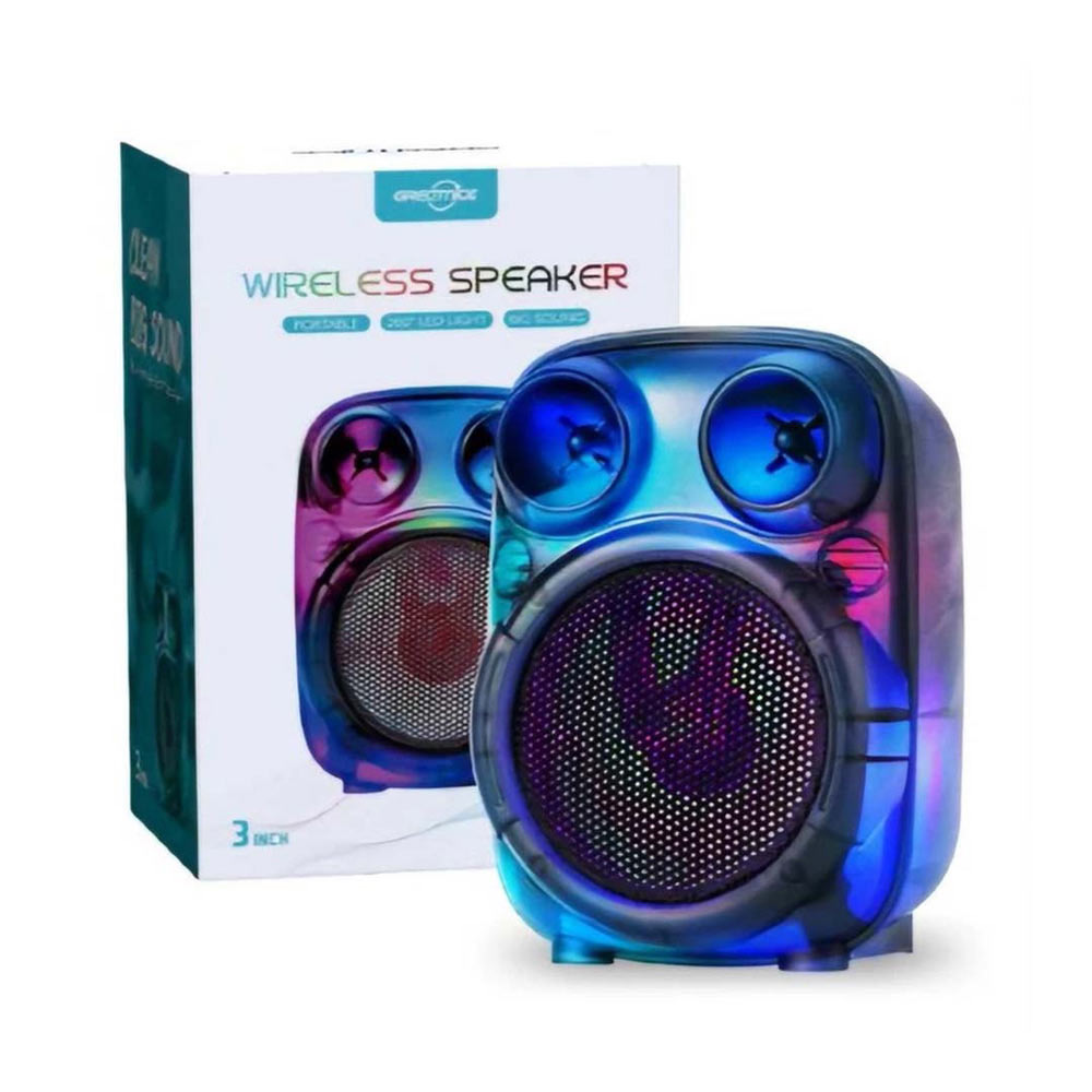 SPEAKER BLUETOOTH FLAME LIGHT GREATNICE GTS-1922 FOR MP3 & MOBILE & FM & SD CARD USB 4.0 INCH ,Speakers