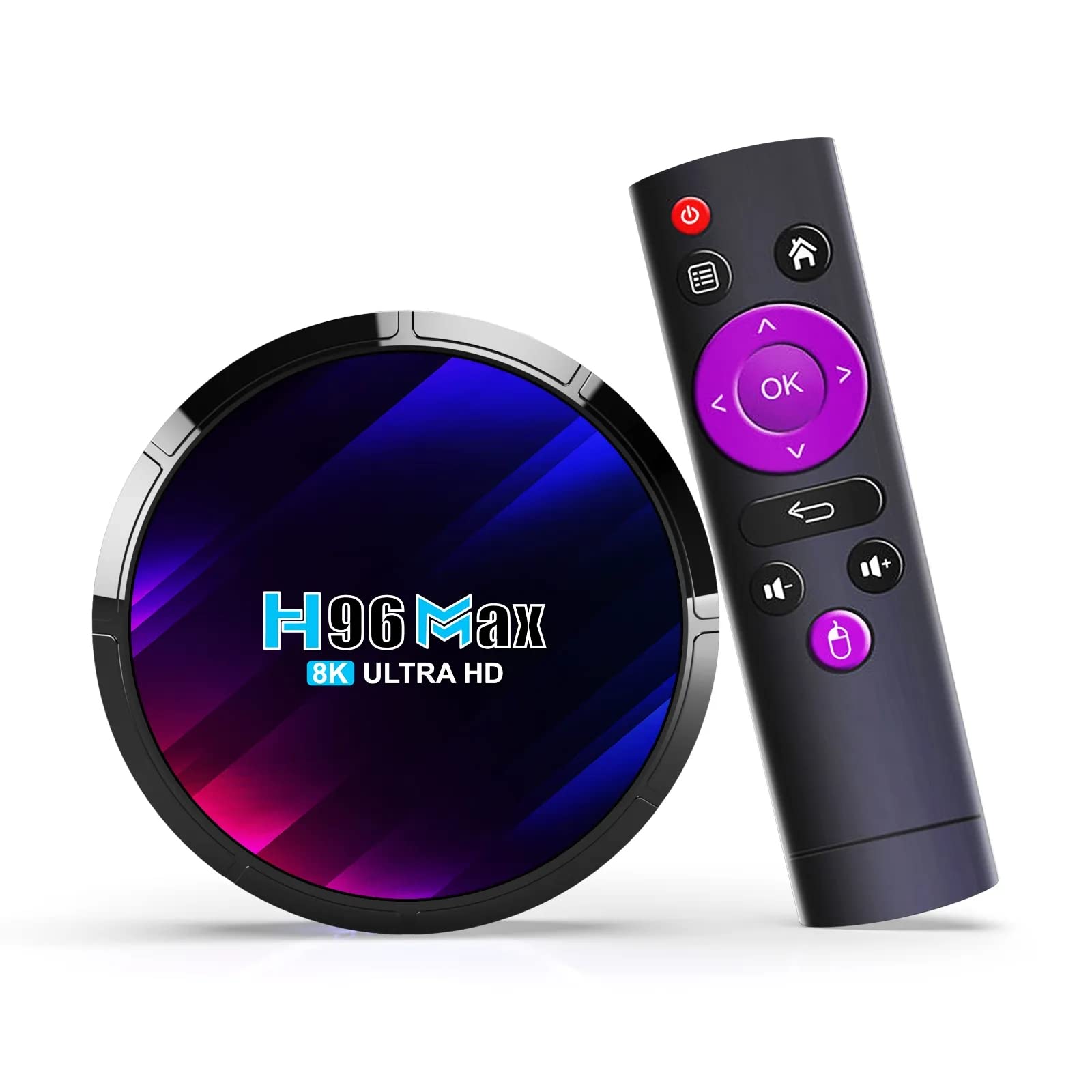 SMART TV BOX ANDROID H96 MAX RK3528 - QUAD CORE RAM 2G / ROM 16G - 6K - WIFI - HDMI - LAN -V11 -ANDROID 13.0 ,Other Smartphone Acc