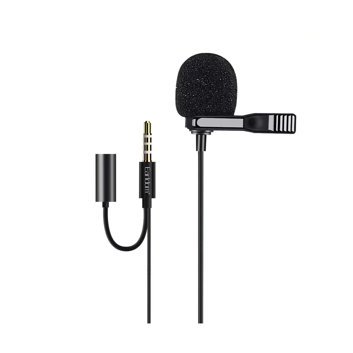 MICROPHONE EARLDOM AUX 3.5MM E38 ,Headphones & Mics