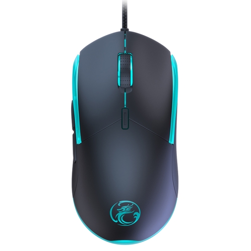 MOUSE GAMING IMICE T30 UP TO 3200 DPI 6 BUTTONS 7 RGB LED BUILT IN WEIGHT STABLE 3D ANTI SKID TEXTURE USB ,Mouse