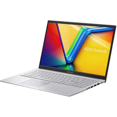 NOTEBOOK ASUS 15 X1504VA-NJ725 I3 1315U UP TO 4.5GHz 10M 8G SSD 512G VGA INTEL 15.6 SILVER ,Laptop Pc