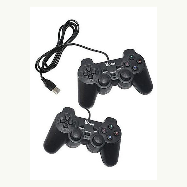 JOYPAD GAME PAD FOR PC VIBRATION  COLOR USB-890  مجوز رجاج دبل ,Controller & Joystick