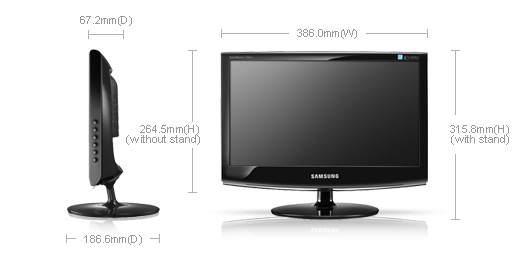 MONITOR LCD15.6 SAMSUNG 633NW WIDE ,LCD