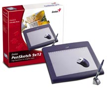 TABLET GENIUS PENSKETCH 9X12 M912A ,Desktop Accessories