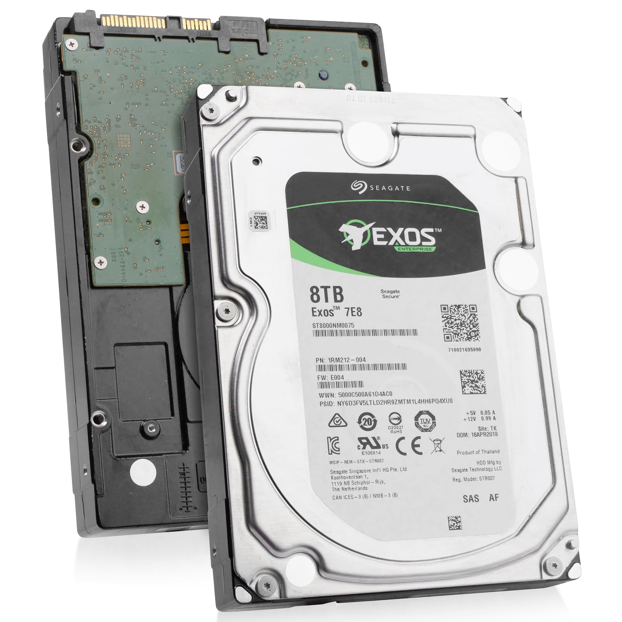 HD 8 TERRA BYTE SEAGATE EXOS ENTERPRISE BUFFER 256MB 7200 RPM ,Desktop HDD