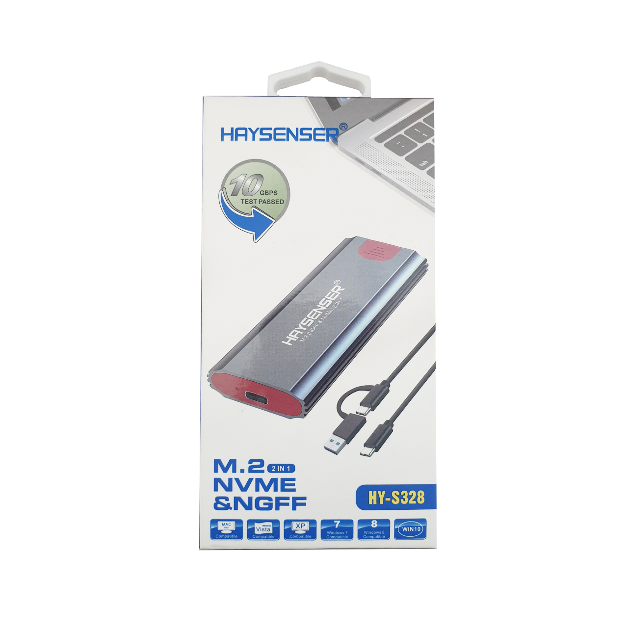 EXTERNAL CASE 2IN1 FOR SSD M.2 &NVME 10GB/s USB3.0 ,HDD Case