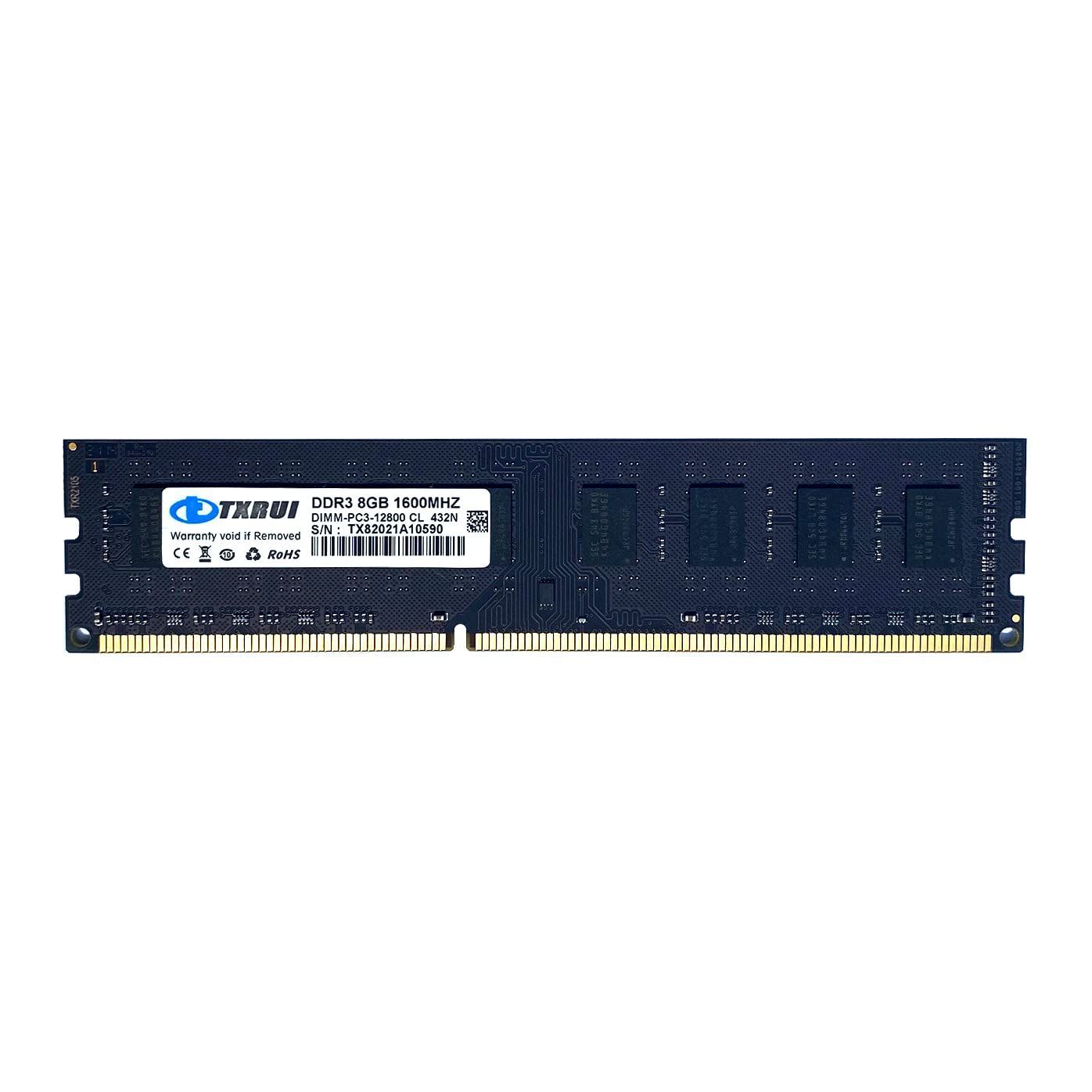 DDR3 8GB TXRUI PC1300 FOR PC ,Desktop RAM