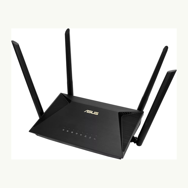 ASUS RT-AX53U (AX1800) Dual Band WiFi 6 Extendable Router USB  Built-in VPN AiMesh  3-in-1  X4  ANTENNA  4 Gigabit ports Dual-Band ,Wirless & Switch