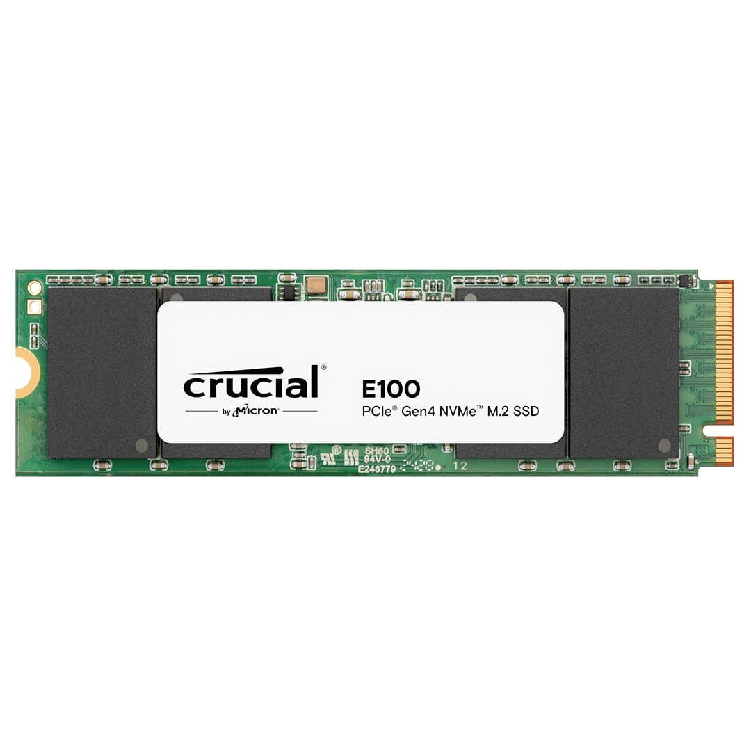 HDD SSD CRUCIAL E100 480G M.2 NVMe GEN4 BOX ,SSD HDD