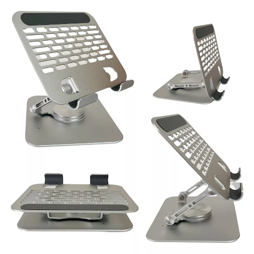 HOLDER  METAL FOLDABLE FOR IPAD HIGH QUALITY / D1 ستاند تاب معدني متحرك 360 درجة عالي الجودة ,Other Smartphone Acc