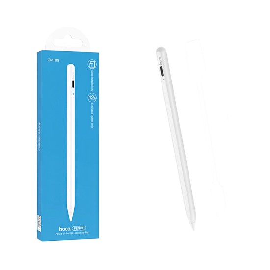 TOUCH  PEN FOR MOBILE AND TABLET CHARGED BY USB TYPE-C HOCO GM109 ...قلم لمس للموبايل والتاب عالي الجودة ,Other Smartphone Acc