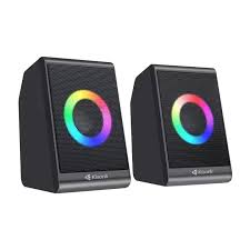 MULTIMEDIA SPEAKER KISONLI FOR PC 3.5mm AUDIO CABLE USB DC5V POWER X28 3W X 2 ,Speakers
