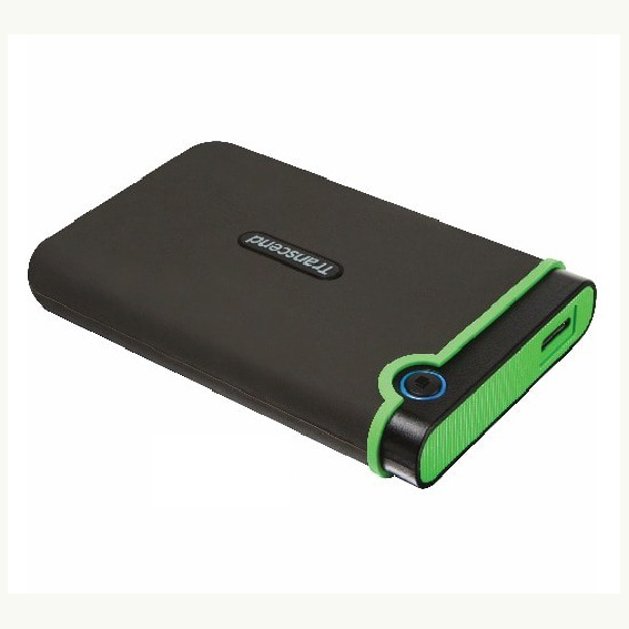 HD 2TERRA EXTERNAL TRANSCEND STOREJET 25M3 USB3.1 BLACK ضد الصدمات ,External HDD