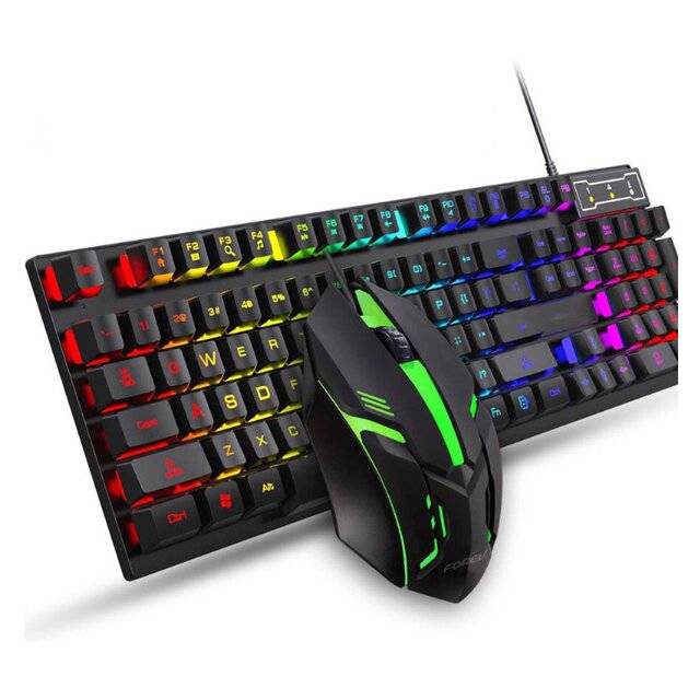 KEYBOARD GAMING JEDEL& MOUSE GK106 BACKLIGHT COMBO ,Keyboard