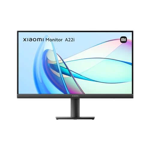 MONITOR XIAOMI 22 INCH  VA PANEL A22I FHD 1920 x 1080 75Hz 24W MAX  99% sRGB HDMI 1.4 & VGA  12V 2.0A ,LED