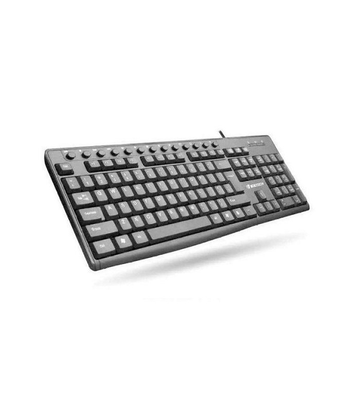 MULTIMEDIA KEYBOARD JERTECH K100 USB ,Keyboard