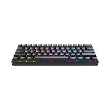 KEYBOARD GAMING FANTECH ATOM61 MK211 LONG-LASTING KEY CAPS DETACHABLE USB-C FOR EASY SETUP FULL KEY ANTI GHOSTING اللغه EN فقط ,Keyboard