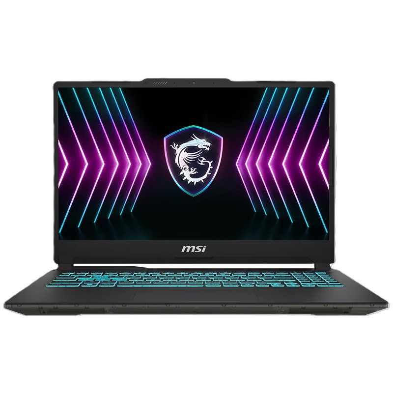 NOTEBOOK MSI CYBORG 15 A2RUDX INTEL CORE7 240H 2.5GHz UP TO 5.2 GHz 24M 16G DDR5 SSD 512G VGA NVIDIA 6G RTX 3050 DDR6 HD 15.6 BLACK ,Laptop Pc