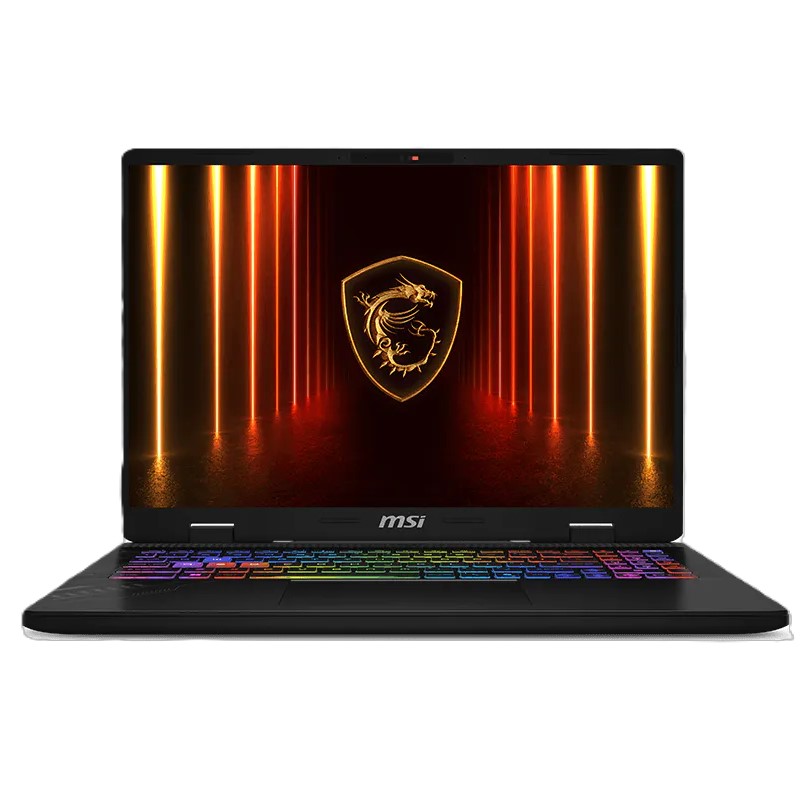 NOTEBOOK MSI CROSSHAIR16 HX AI
D2XWGKG INTEL ULTRA9 275HX 2.7 to 5.4 GHz 24M 16G DDR5 SSD1T VGA NVIDIA 8G RTX 5070 GDDR7 16.0 BLACK ,Laptop Pc