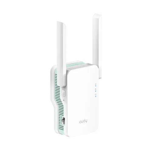 CUDY AX 1500 Dual Band Wi-Fi 6 EXTENDER WIRELESS  MU-MIMO REPEATER UP TO 150 M and 30 Devices10/100Mbps Ethernet Port  /RE1500 ,Wirless & Switch